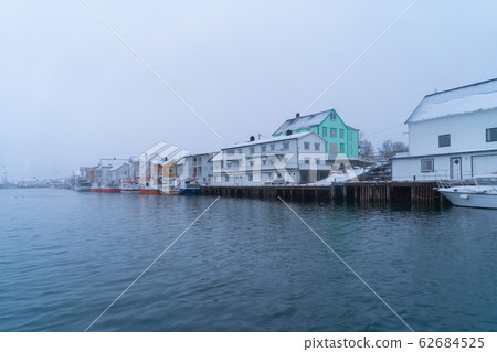 Henningsvaer village in Lofoten islands, Nordland 62684525