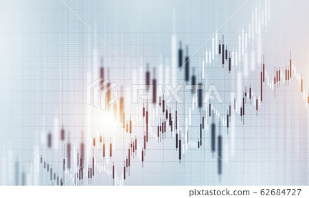 Financial and technology concept with graphs and charts on gray Financial and technology concept with graphs and charts on gray 62684727
