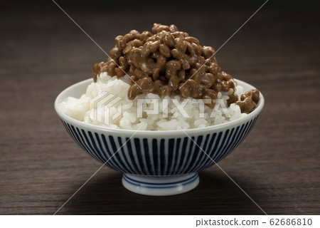 Natto rice Natto rice 62686810