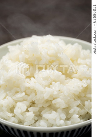 Freshly cooked rice Freshly cooked rice 62686811