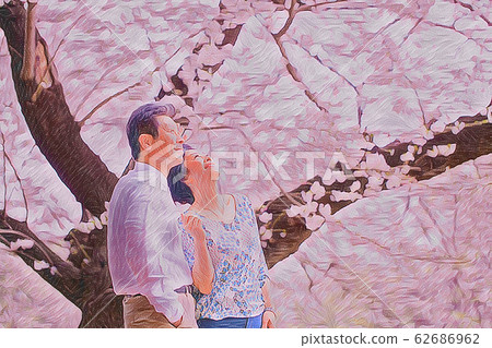 Cherry blossom, cherry tree, cherry-blossom viewing 62686962