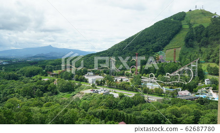 A distant view of Rusutsu Resort end of August 2019 62687780