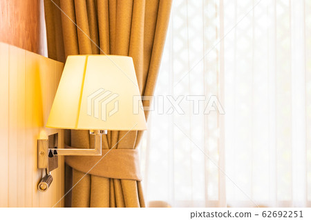 Light lamp decoration interior of bedroom 62692251