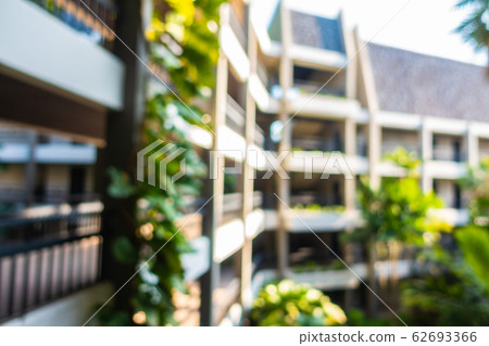 Abstract blur exterior hotel and resort Abstract blur exterior hotel and resort 62693366