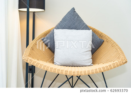Pillow on sofa chair decoration Pillow on sofa chair decoration 62693370