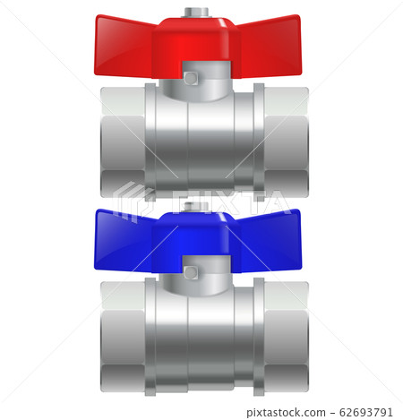 Metal chrome pipe connectors. Water taps 62693791