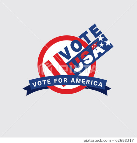 United Stated Of America Presidential Election Vote Design Typography Logo Vector Illustration United Stated Of America Presidential Election Vote Design Typography Logo Vector Illustration 62698317