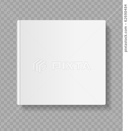 Realistic Detailed 3d Empty Book Template Album Vertical Orientation. Vector Realistic Detailed 3d Empty Book Template Album Vertical Orientation. Vector 62698484