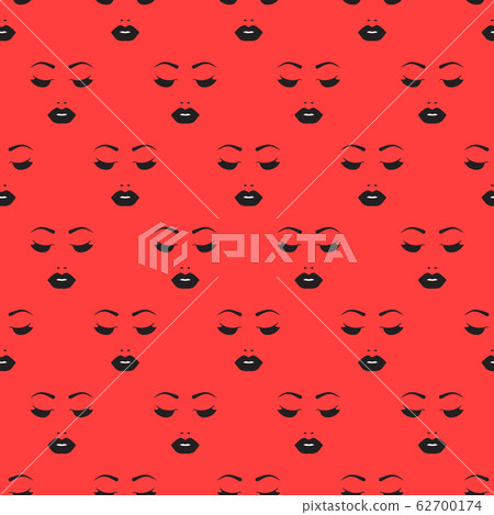 pattern with beautiful face 62700174