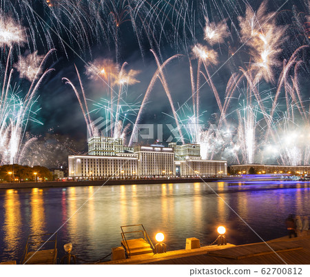 Fireworks over the Moscow, Russia Fireworks over the Moscow, Russia 62700812