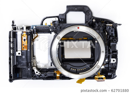 Camera being disassembled for repair Camera being disassembled for repair 62701880