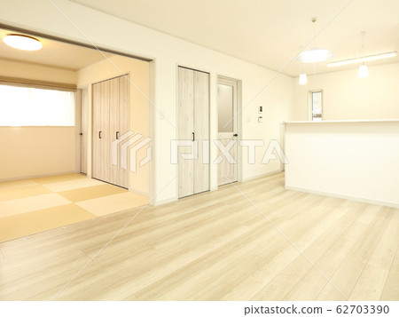 Newly built house LDK and Japanese style room Newly built house LDK and Japanese style room 62703390