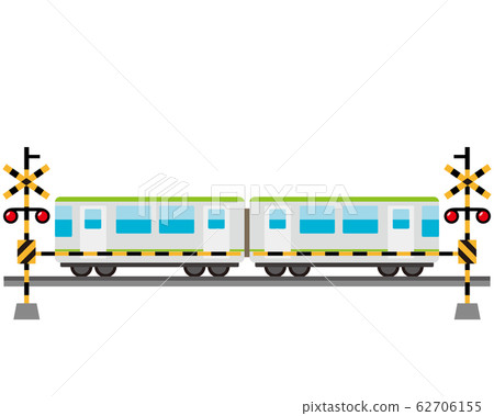 Railroad crossing train train railway icon 62706155