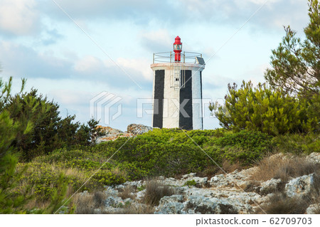 Annisquam lighthouse off the north coast of Massachusetts 62709703