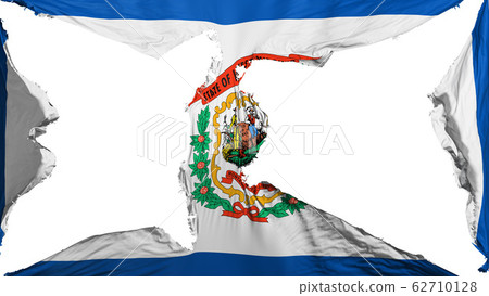 Destroyed West Virginia state flag Destroyed West Virginia state flag 62710128