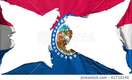 Destroyed Missouri state flag Destroyed Missouri state flag 62710148
