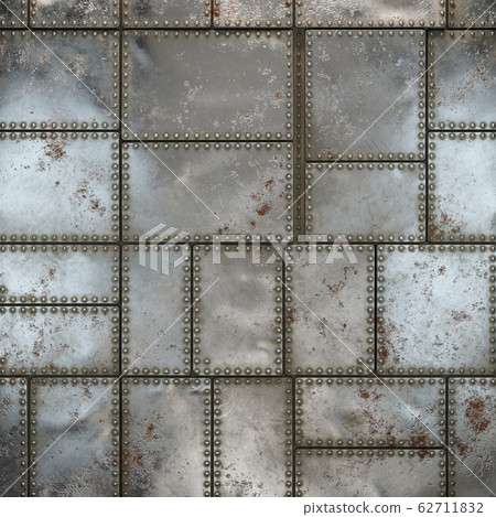 SciFi Panels. Futuristic texture. Spaceship hull geometric pattern. 3d illustration. SciFi Panels. Futuristic texture. Spaceship hull geometric pattern. 3d illustration. 62711832