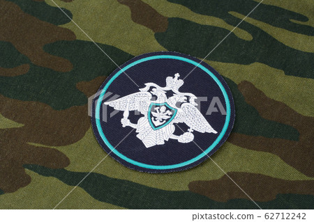 Russian Army uniform badge background Russian Army uniform badge background 62712242