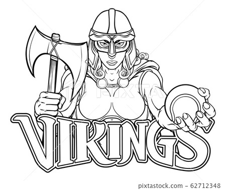 Viking Trojan Celtic Knight Tennis Warrior Woman 62712348