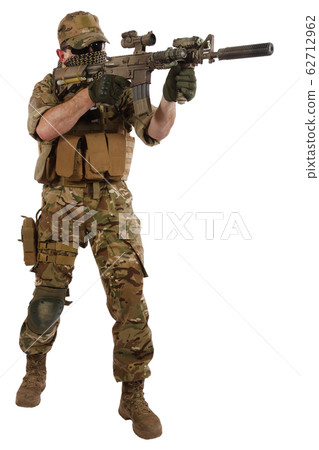 special force operator with carbine M4 62712962
