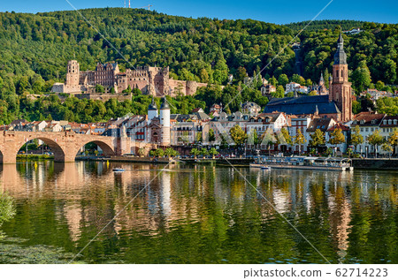 Heidelberg town on Neckar river, Germany Heidelberg town on Neckar river, Germany 62714223
