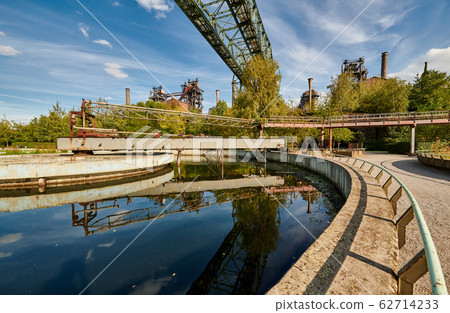 Industrial factory in Duisburg, Germany. Industrial factory in Duisburg, Germany. 62714233