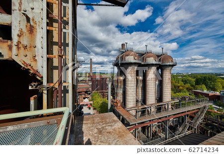 Industrial factory in Duisburg, Germany. 62714234