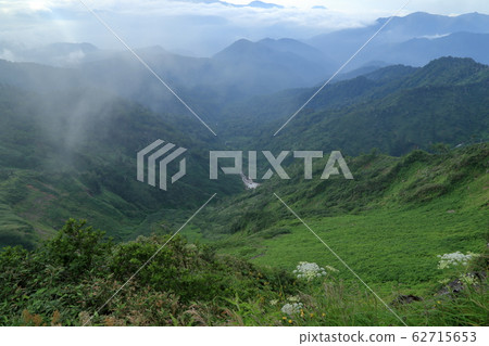 Scenery that you desire from Norikawa course of Naeba mountain Scenery that you desire from Norikawa course of Naeba mountain 62715653