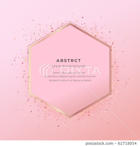 Golden frame abstract background Golden frame abstract background 62718054