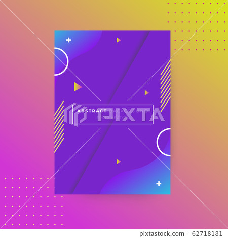 Geometric abstract vector background 62718181