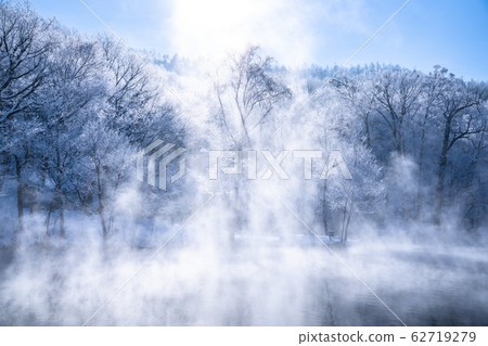 <<Hokkaido>> Winter Hokkaido, hoarfrost and air storm <<Hokkaido>> Winter Hokkaido, hoarfrost and air storm 62719279