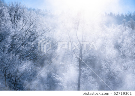 <<Hokkaido>> Winter Hokkaido, hoarfrost and air storm <<Hokkaido>> Winter Hokkaido, hoarfrost and air storm 62719301