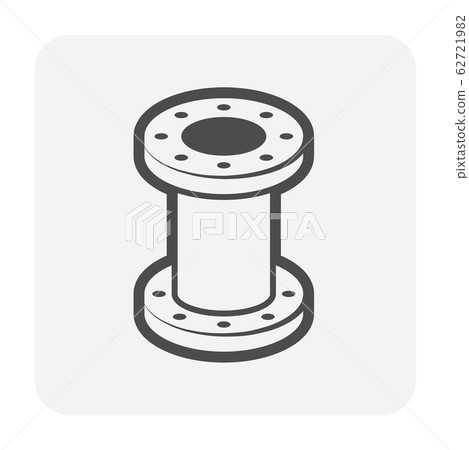pipe connector icon 62721982