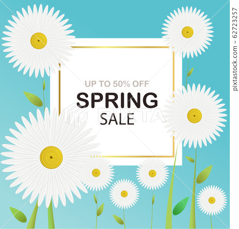 Spring sale banner template background Spring sale banner template background 62723257
