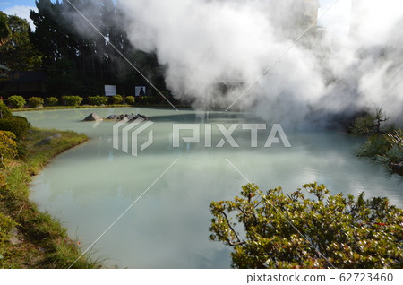 Beppu Jigoku Tour "Shiraike Jigoku" (Beppu Hot Springs / Beppu City, Oita Prefecture) 62723460