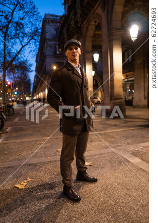 Old Fashion Man from the 1920s england Old Fashion Man from the 1920s england 62724693
