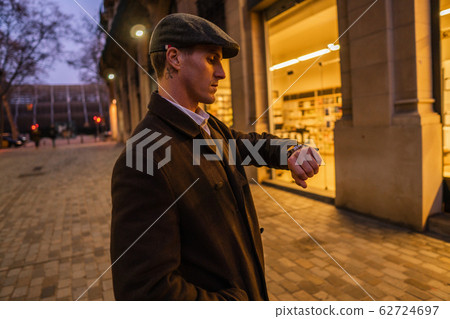 Old Fashion Man from the 1920s england Old Fashion Man from the 1920s england 62724697