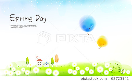 spring, fire balloon, hotair balloon 62725541