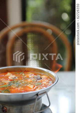 Tom Yum Goong Spicy Sour Soup Thai local food Tom Yum Goong Spicy Sour Soup Thai local food 62726350