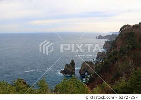 Sanriku Reconstruction National Park Kitayamazaki, view from the first observation deck 62727257