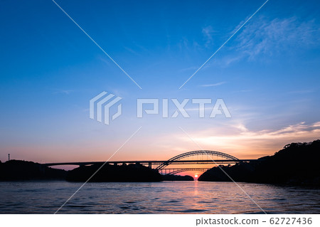 Dawn of Saikai Bridge Dawn of Saikai Bridge 62727436
