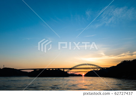 Dawn of Saikai Bridge Dawn of Saikai Bridge 62727437