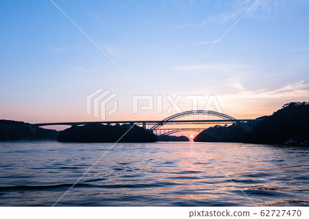 Dawn of Saikai Bridge 62727470