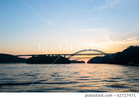 Dawn of Saikai Bridge 62727471