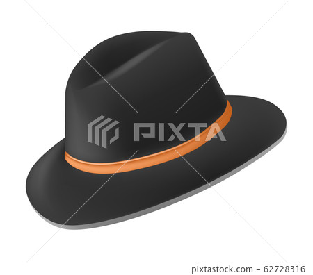 tan and black fedora