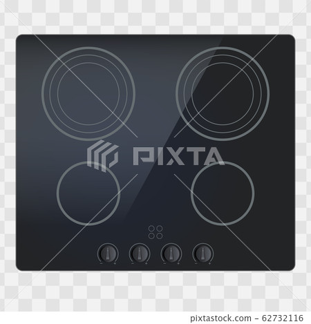 surface of electric and inductive hob 62732116
