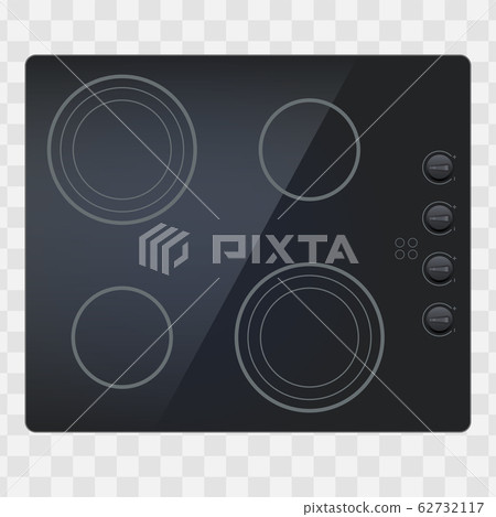 surface of electric and inductive hob surface of electric and inductive hob 62732117