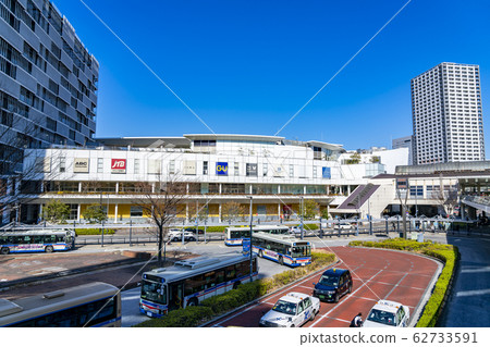 [神奈川縣]川崎站西口前的風景 62733591