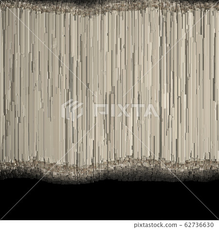 Square in the form industrial metal 3D 62736630