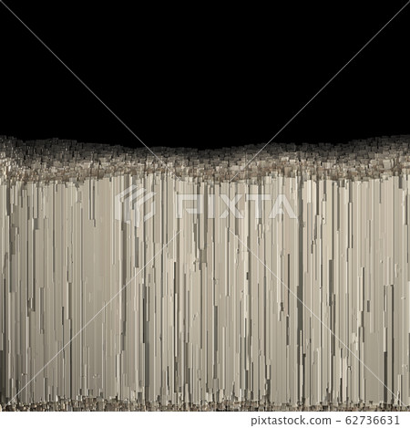 Square in the form industrial metal 3D Square in the form industrial metal 3D 62736631